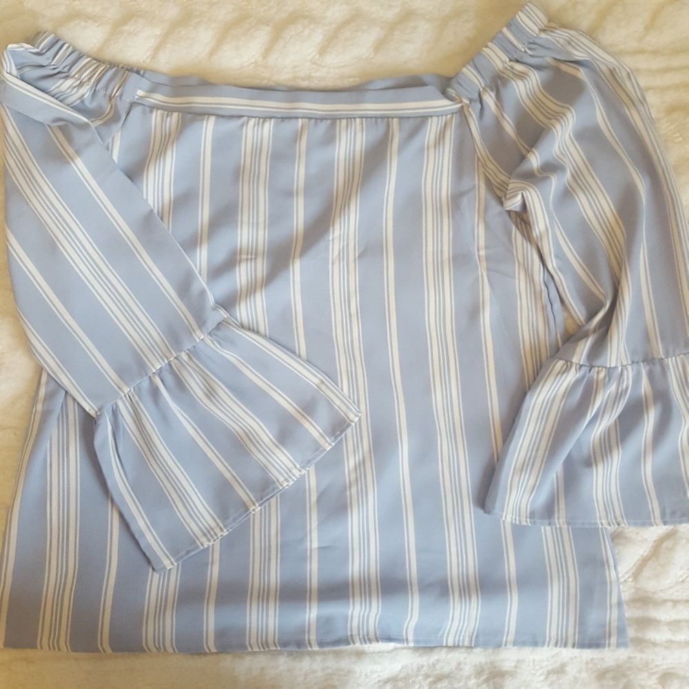 JUSTFAB off the shoulder top